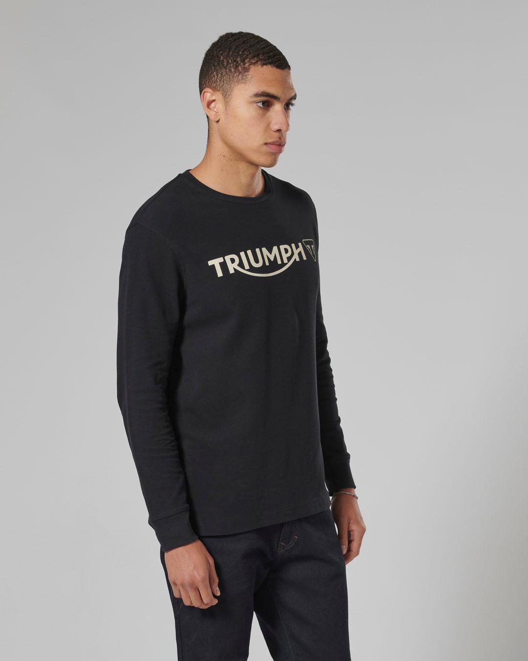 BETTMANN L/S WAFFLE BLACK T-SHIRT XS image 4