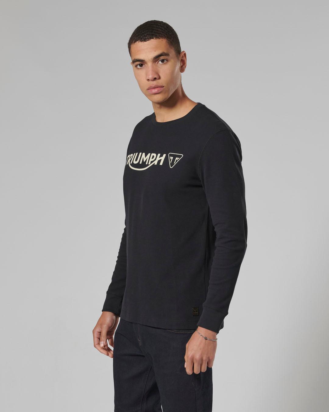 BETTMANN L/S WAFFLE BLACK T-SHIRT XS image 7