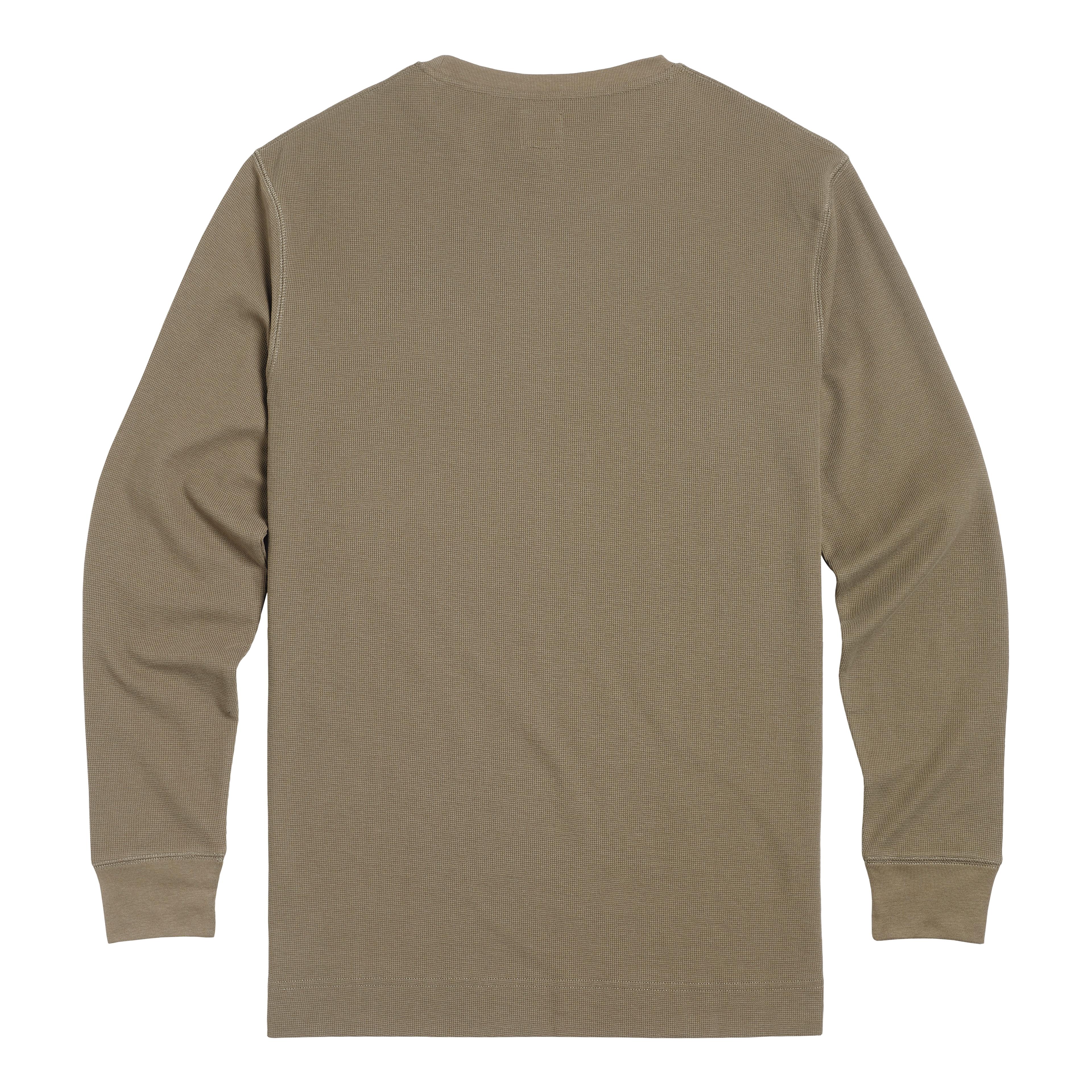BETTMANN L/S WAFFLE KHAKI T-SHIRT M image 1