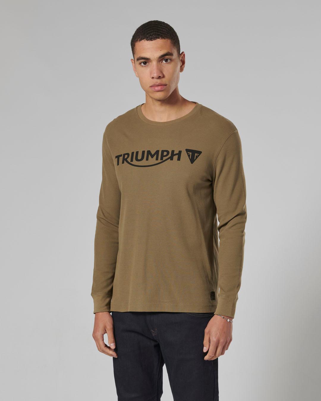 BETTMANN L/S WAFFLE KHAKI T-SHIRT XS image 7