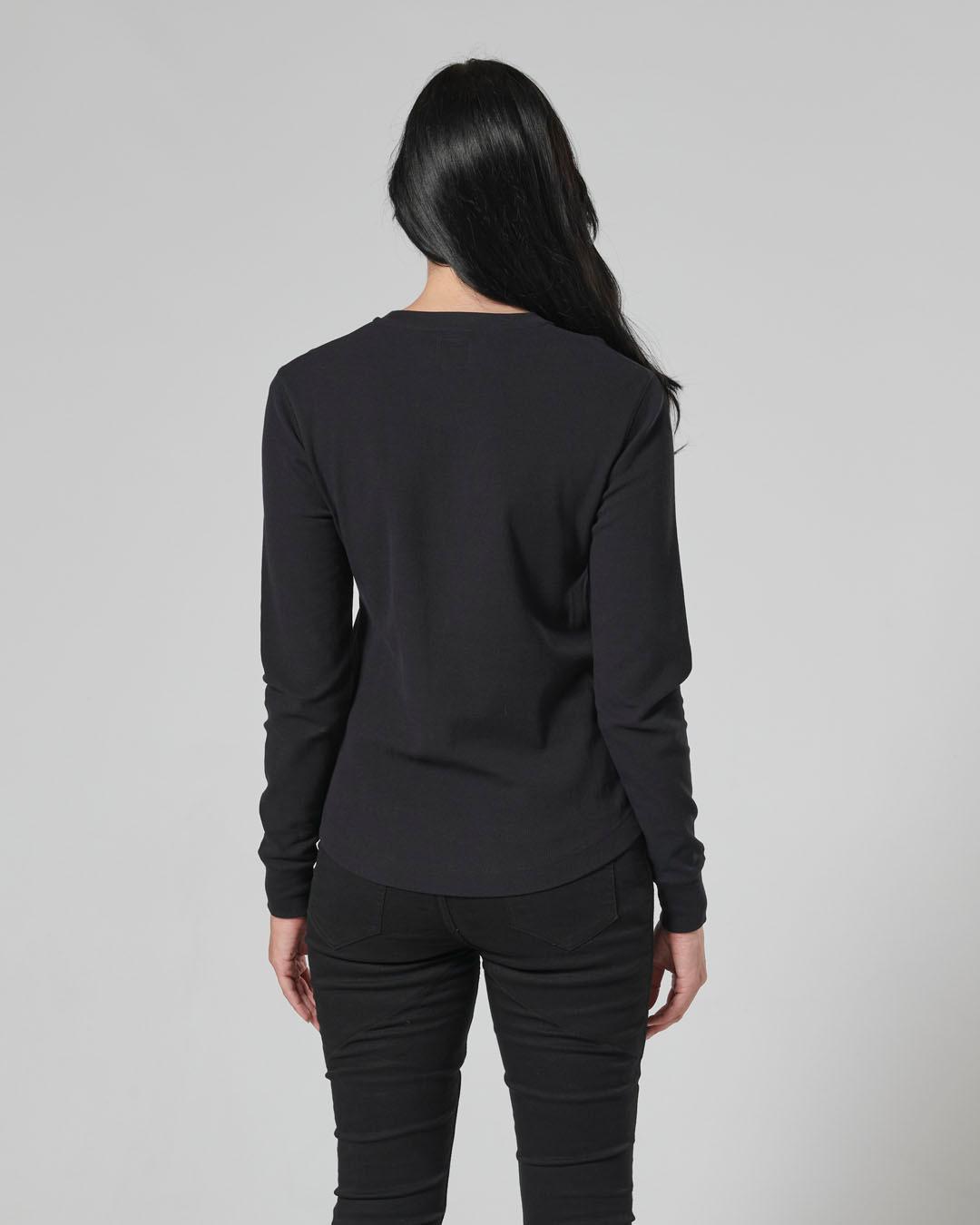 STOLL L/S WAFFLE T-SHIRT XS image 5