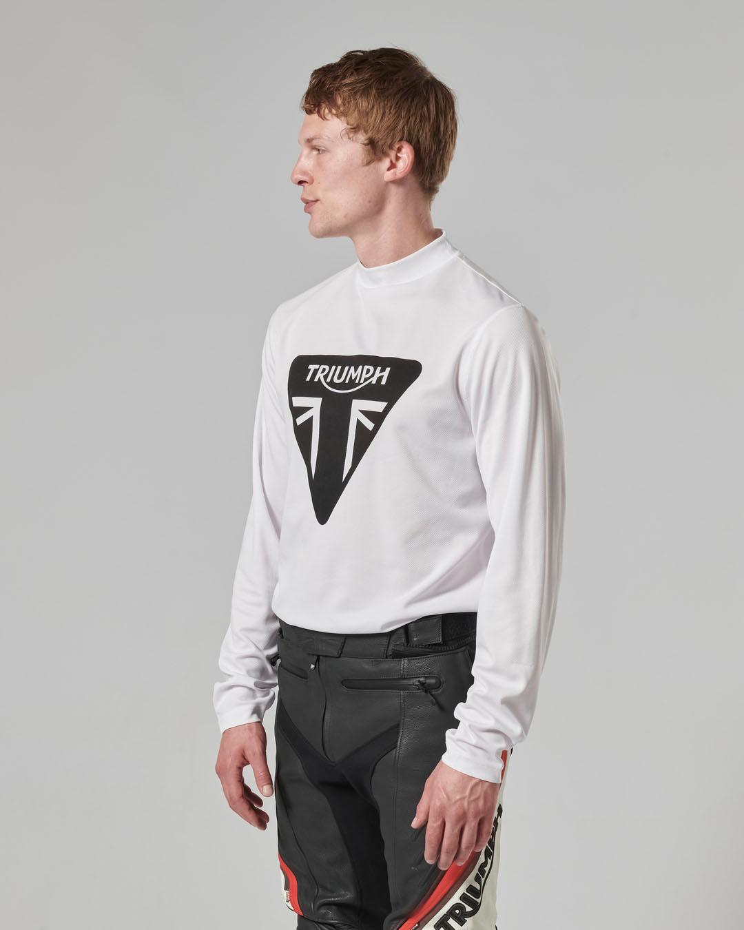 RAPID DRY RACE T-SHIRT - WHITE XL image 6