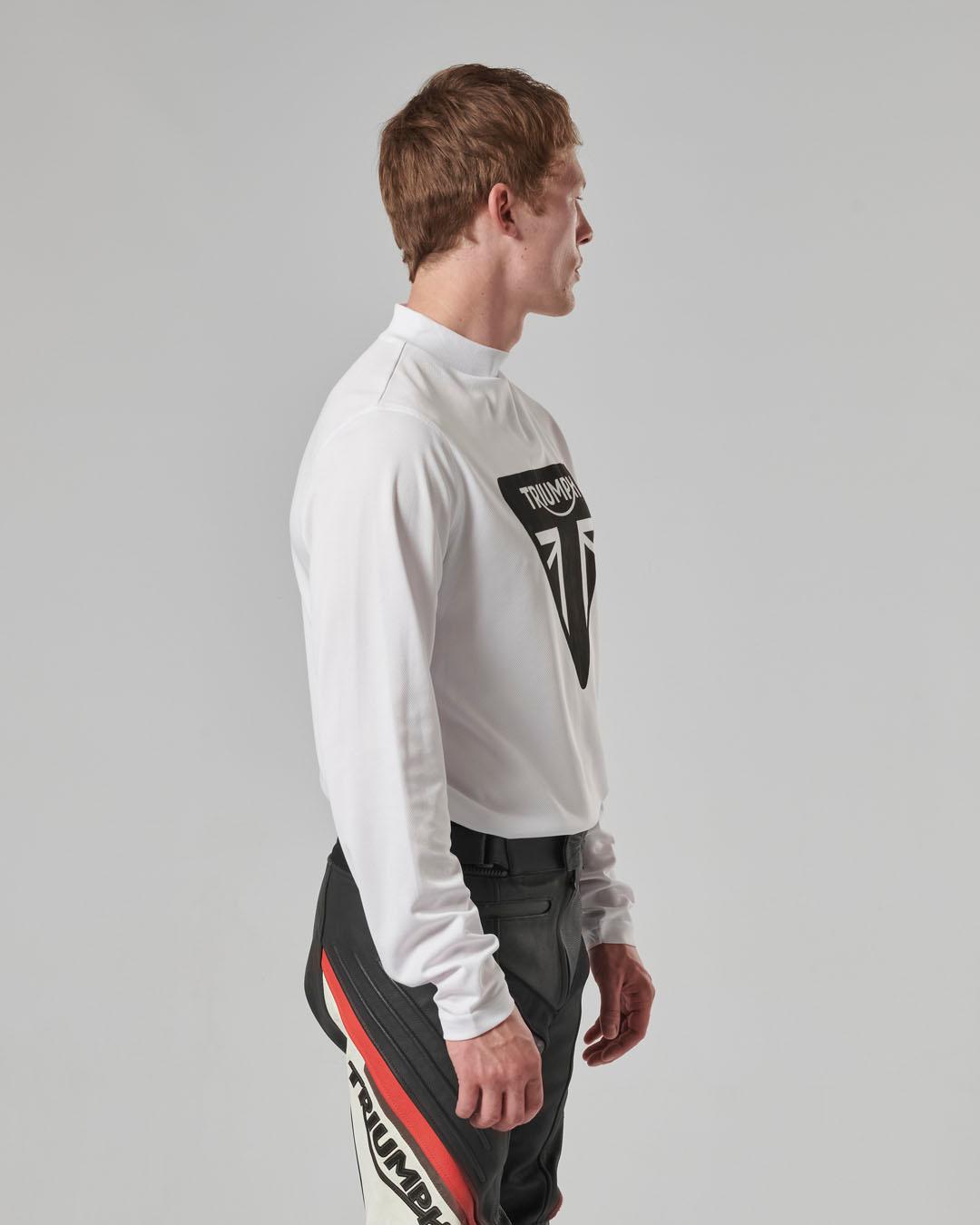 RAPID DRY RACE T-SHIRT - WHITE XL image 4