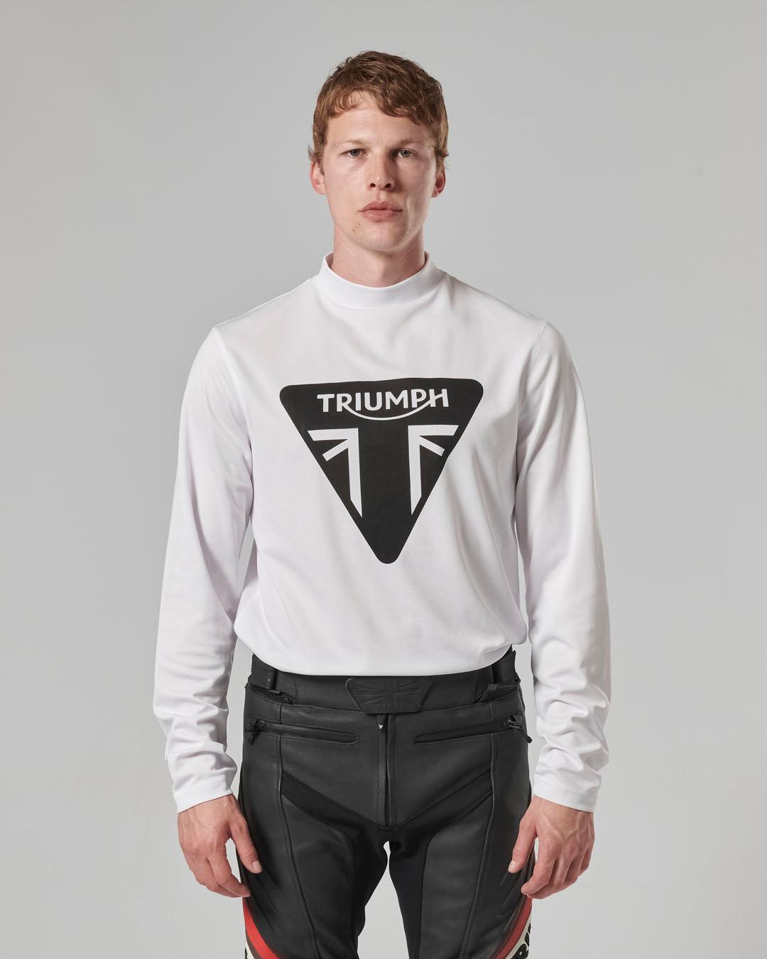 RAPID DRY RACE T-SHIRT - WHITE XS image 1