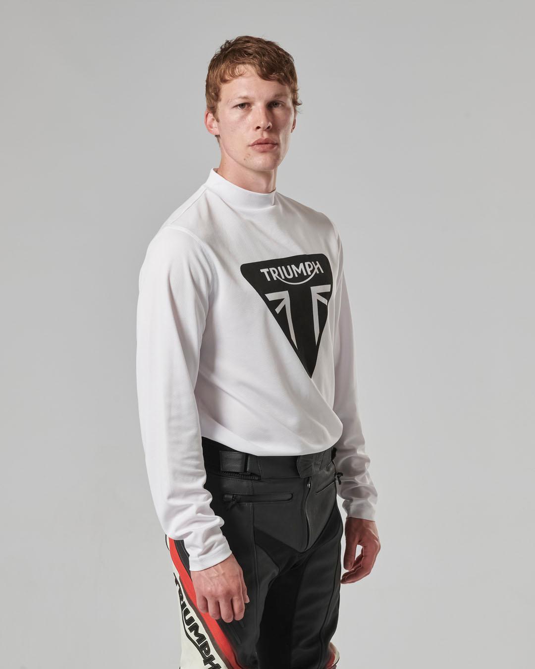 RAPID DRY RACE T-SHIRT - WHITE XXL image 6