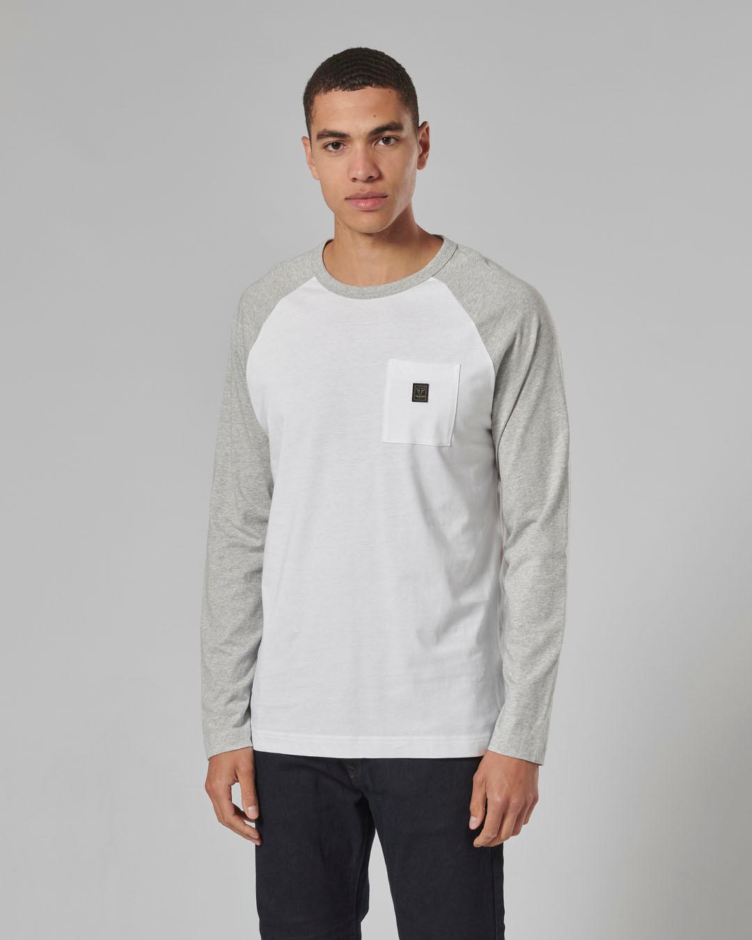 BLACKWELL T-SHIRT WHITE / GREY MARL XXL image 3