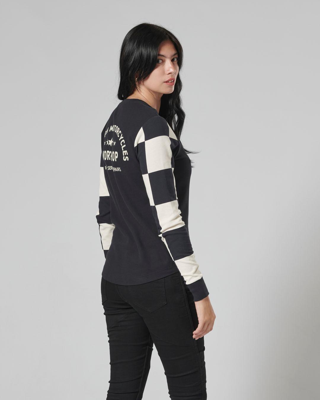 LADIES NIKKI L/SLEEVED T-SHIRT L image 4