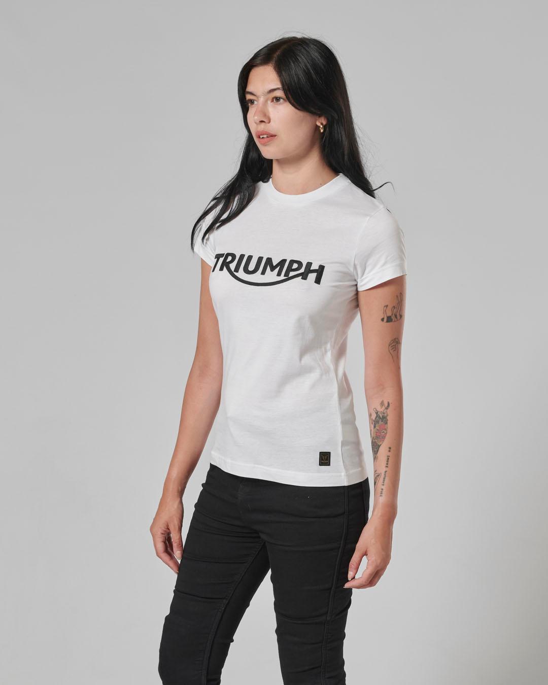 GWYNEDD LADIES T-SHIRT WHITE XXL image 6