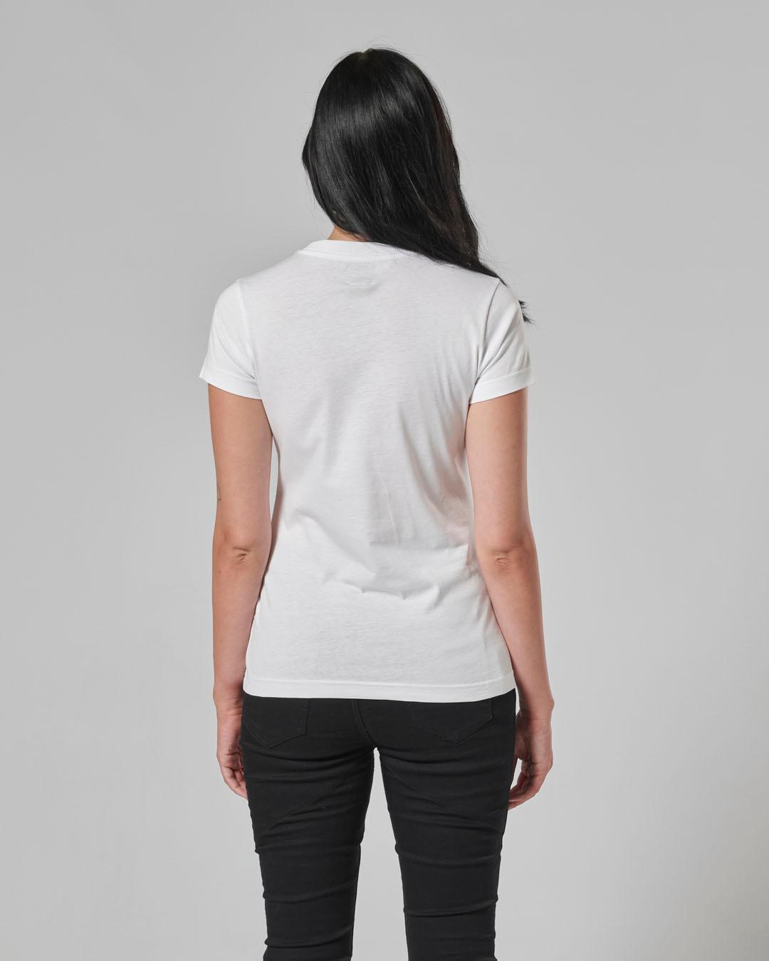 MELROSE LADIES T-SHIRT WHITE XXL image 8