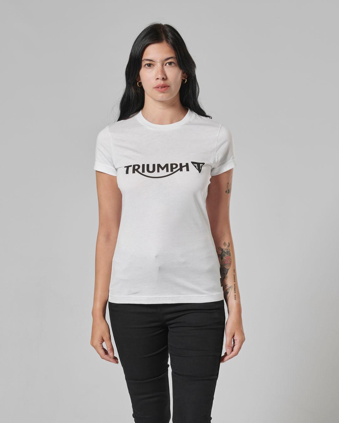 MELROSE LADIES T-SHIRT WHITE XXS image 6