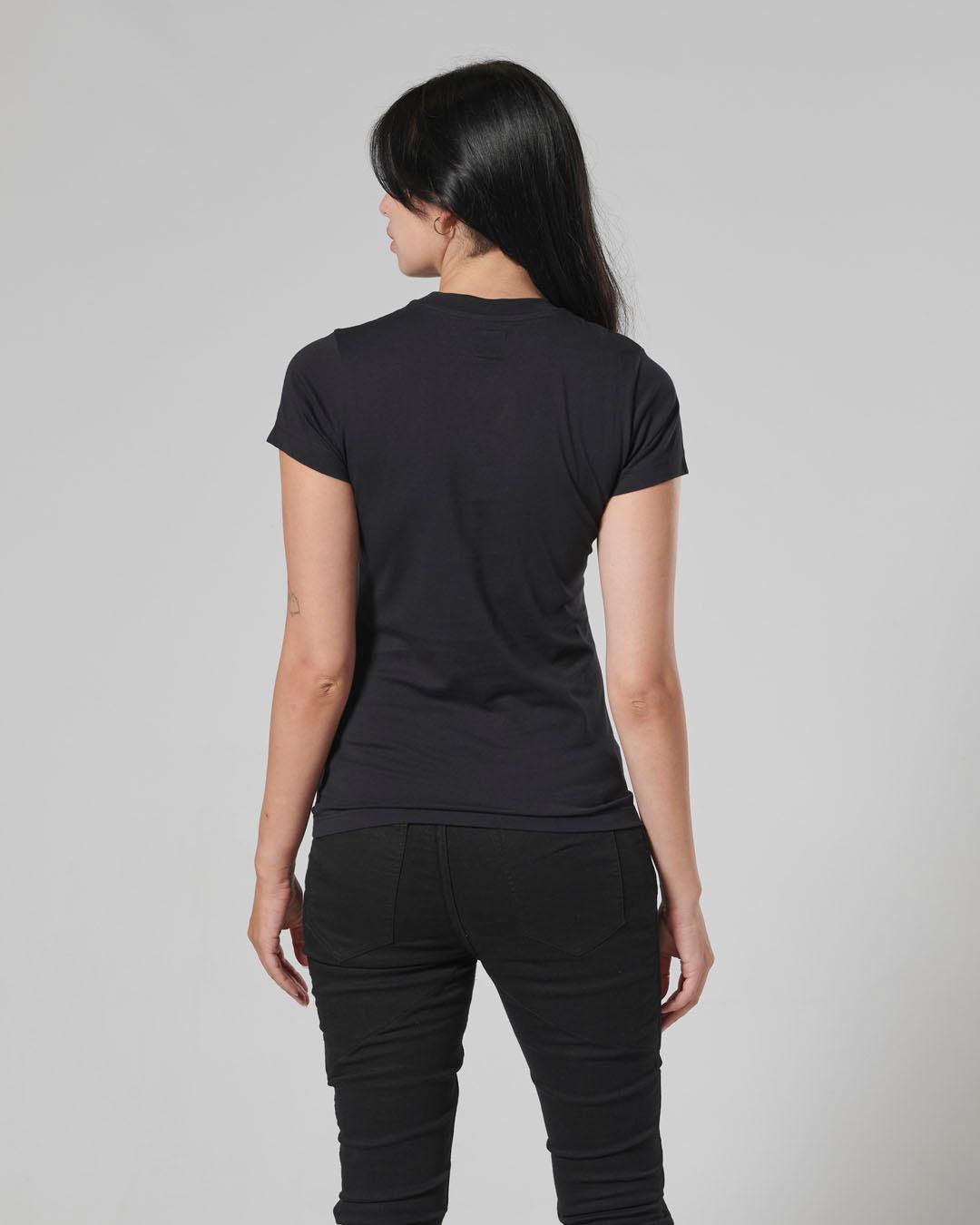 MELROSE LADIES T-SHIRT JET BLACK L image 7