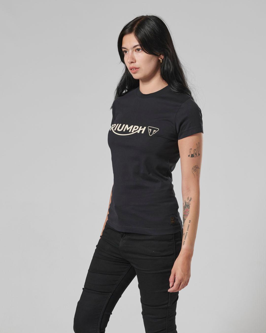 MELROSE LADIES T-SHIRT JET BLACK L image 5