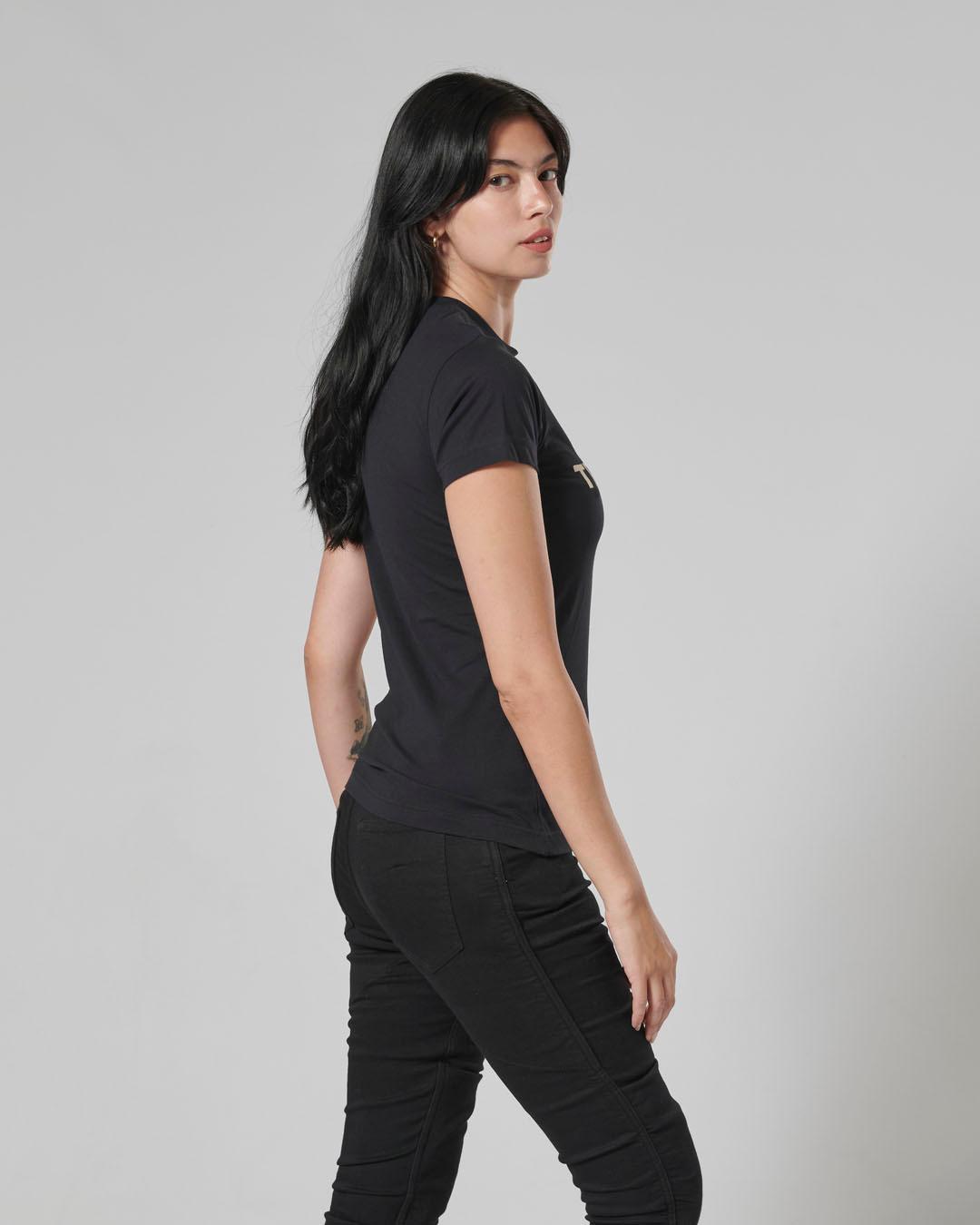 MELROSE LADIES T-SHIRT JET BLACK XXL image 6