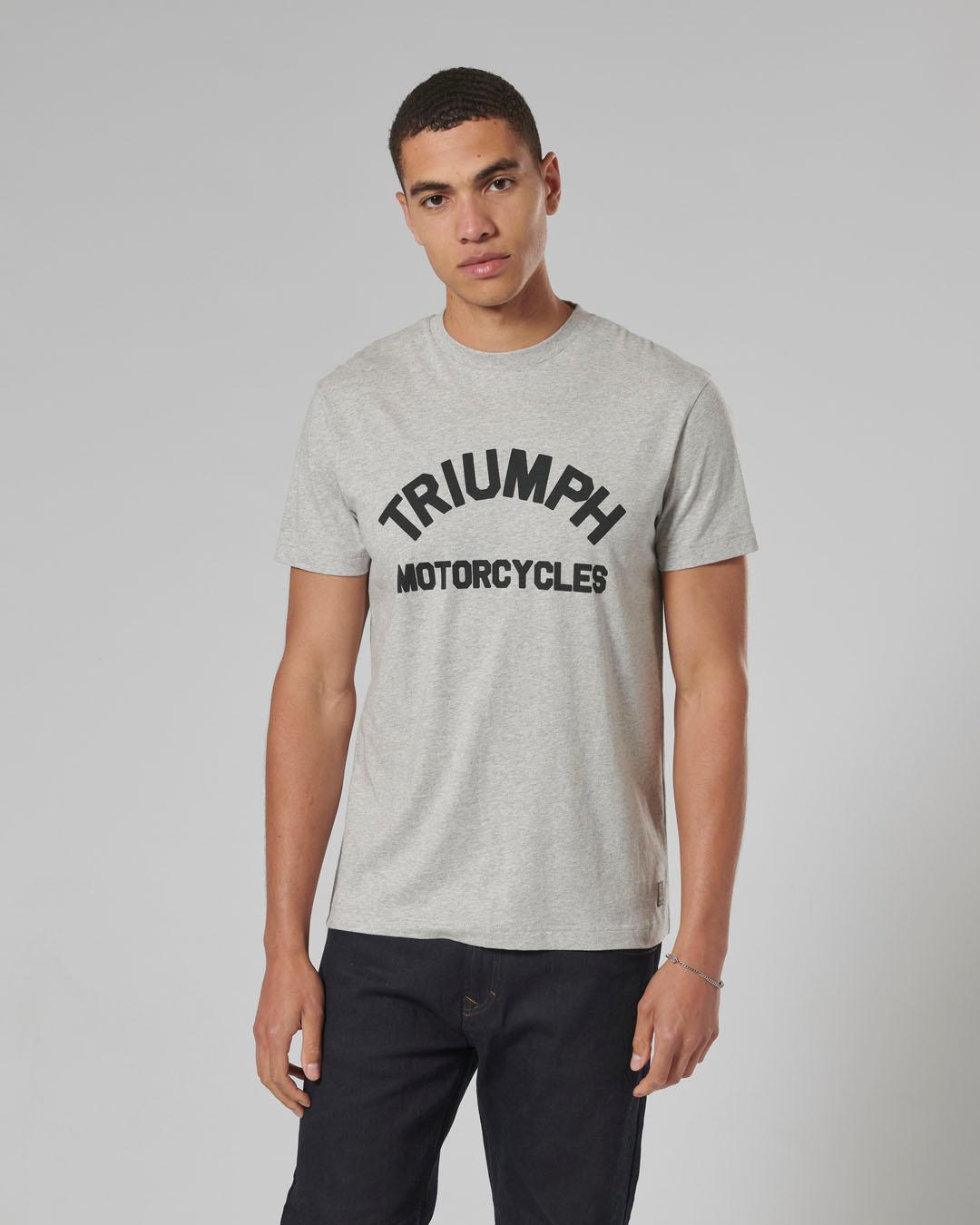BURNHAM T-SHIRT GREY MARL XS image 4