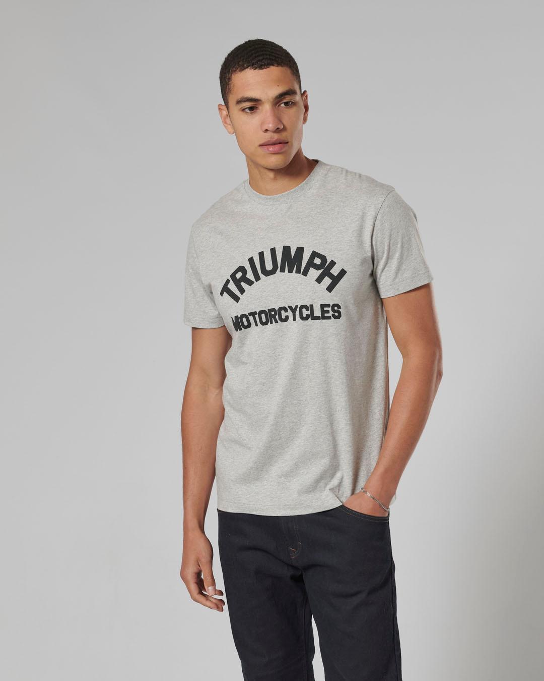 BURNHAM T-SHIRT GREY MARL XXL image 5