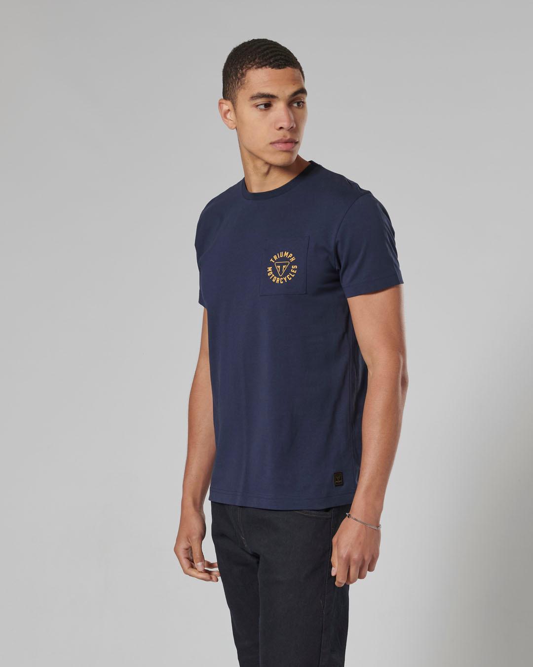 NEWLYN T-SHIRT BLACK IRIS XL image 3