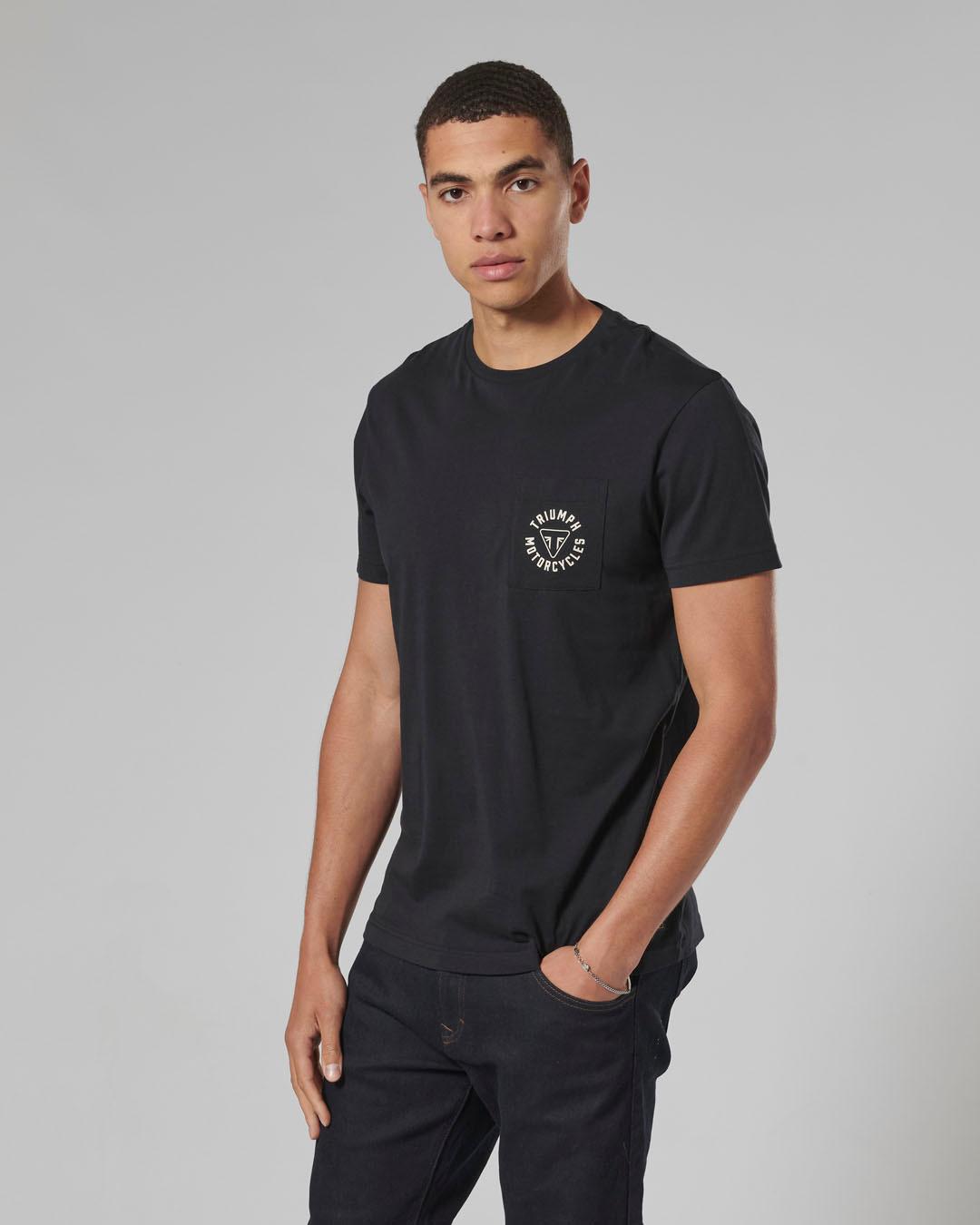 NEWLYN T-SHIRT JET BLACK XL image 3