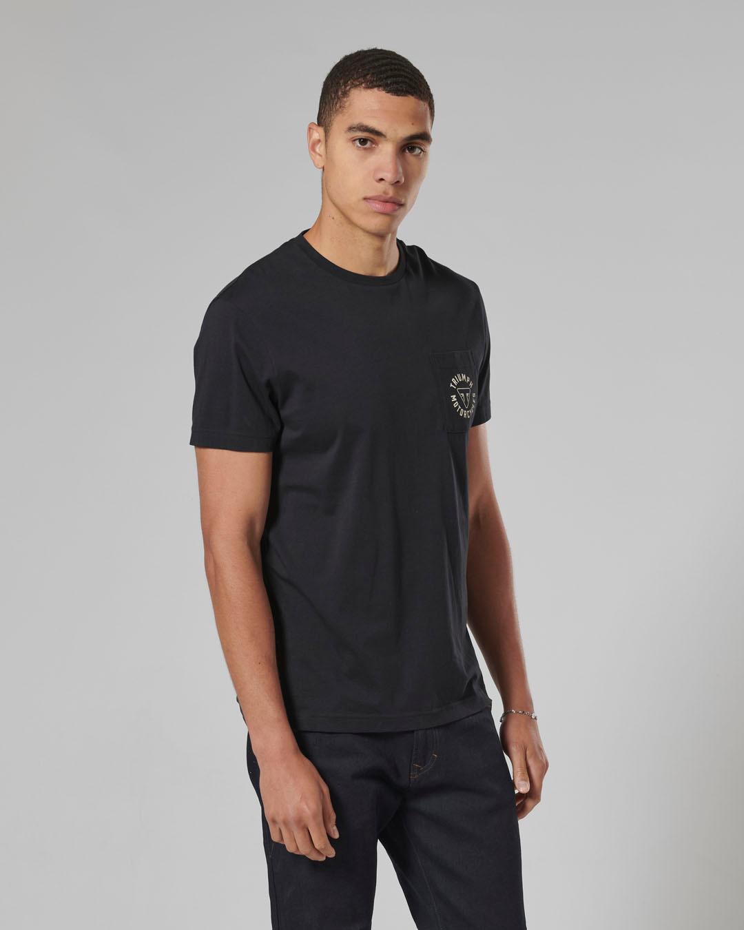 NEWLYN T-SHIRT JET BLACK XL image 2