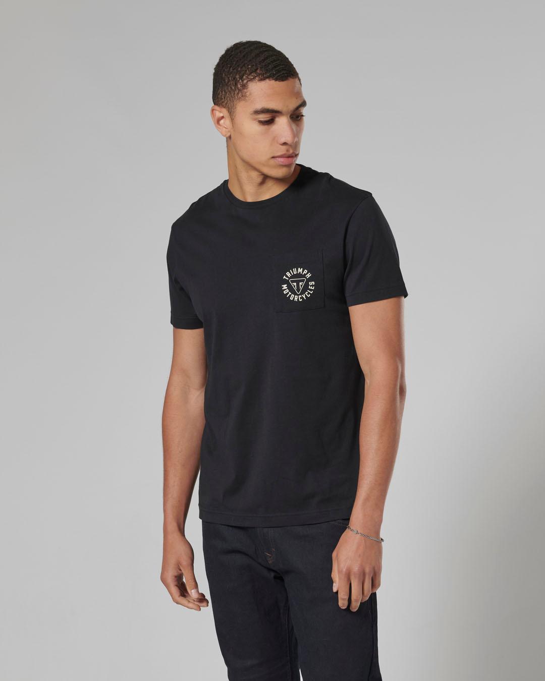 NEWLYN T-SHIRT JET BLACK XXL image 4
