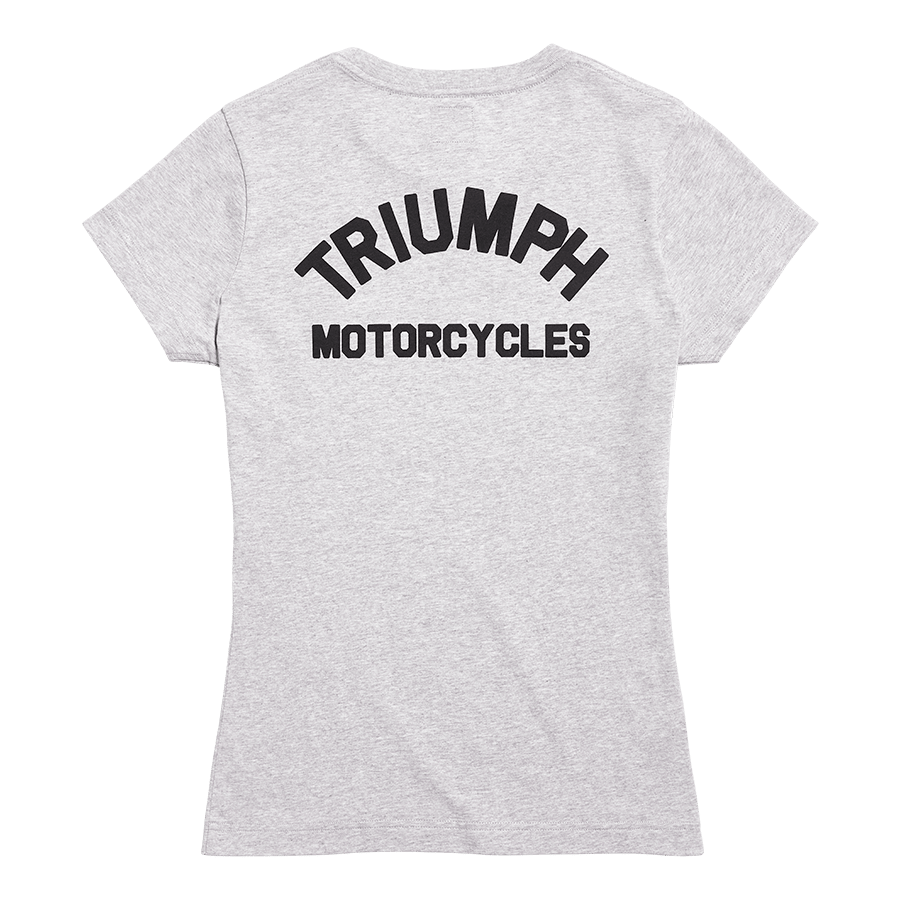 LADIES SYDNEY T-SHIRT GREY MARL XXS image 3