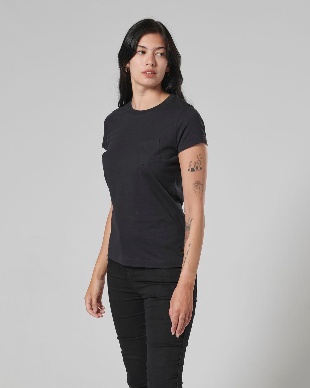 LADIES SYDNEY T-SHIRT JET BLACK L image 10