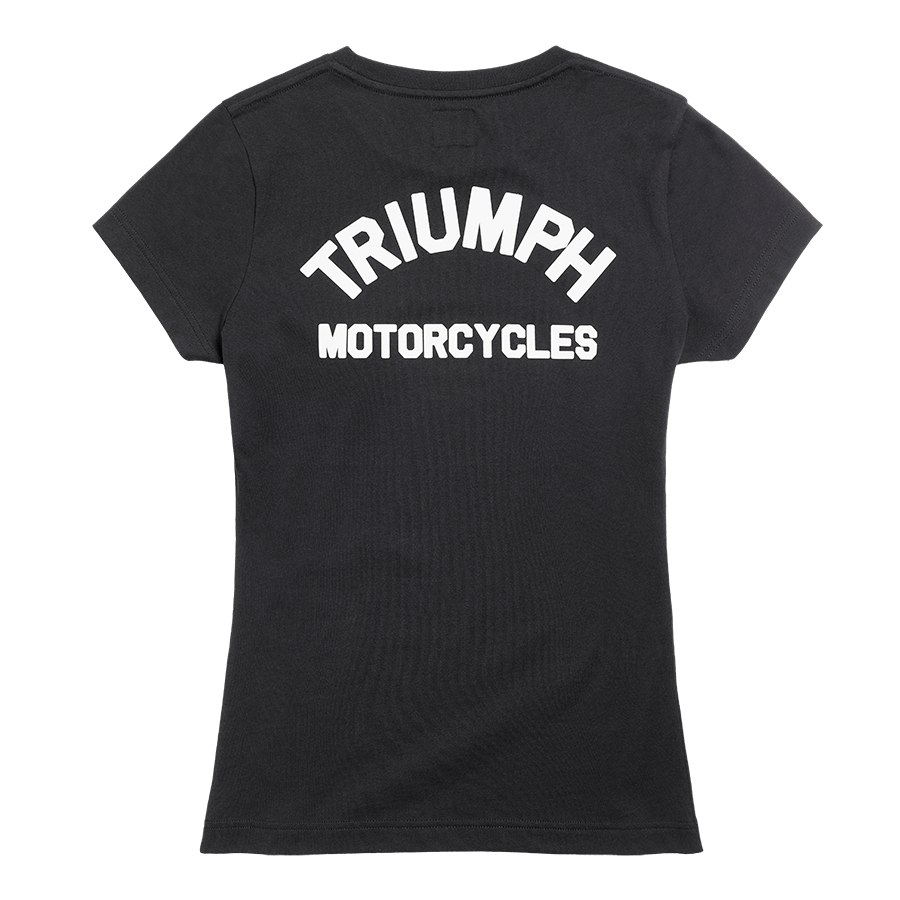 LADIES SYDNEY T-SHIRT JET BLACK XXS image 3