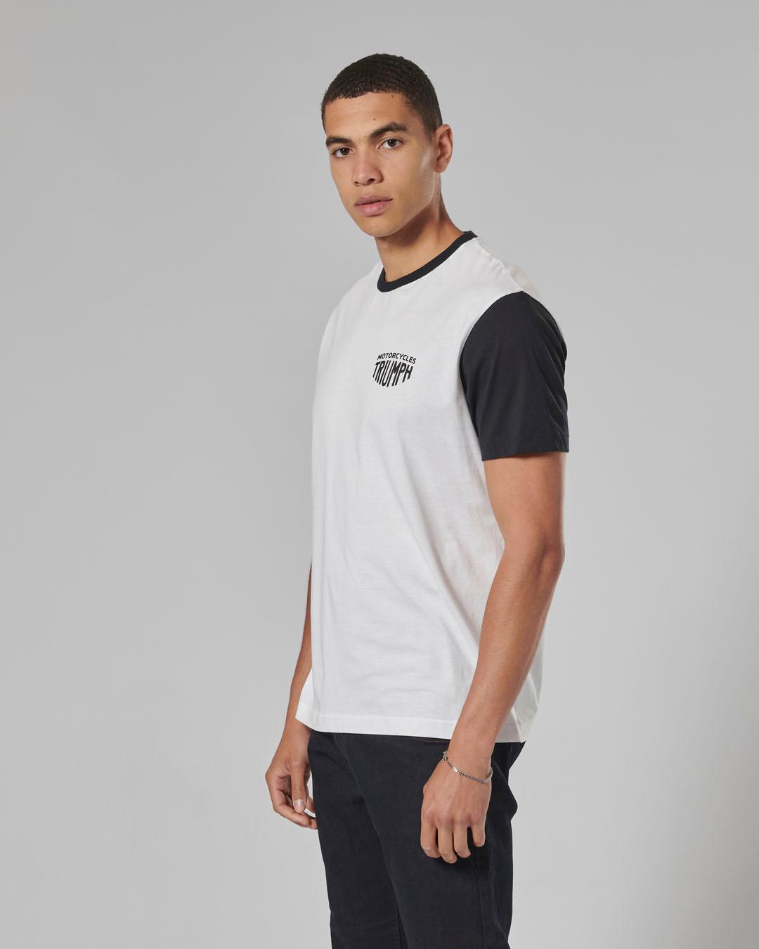 FENLAND T-SHIRT WHITE / JET BLACK S image 7