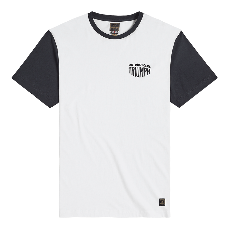 FENLAND T-SHIRT WHITE / JET BLACK XS image 3