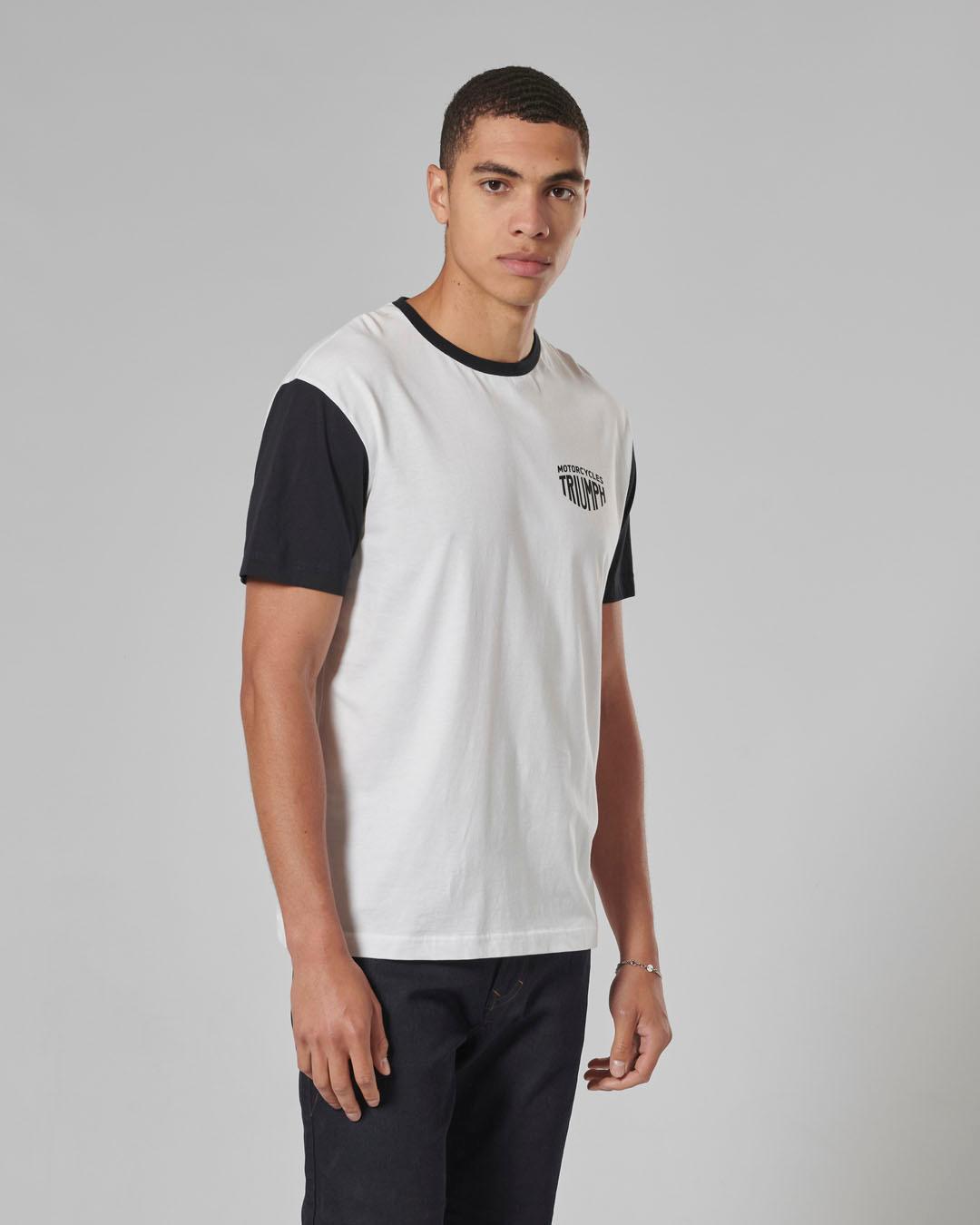 FENLAND T-SHIRT WHITE / JET BLACK XS image 5
