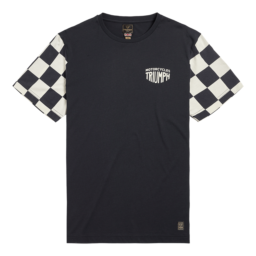 PRESTON T-SHIRT BLACK / BONE XS image 1