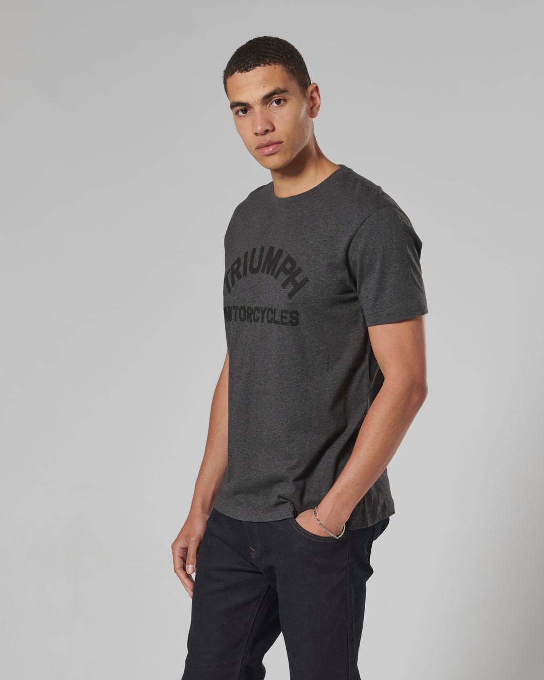 BURNHAM T-SHIRT BLACK MARL XL image 5