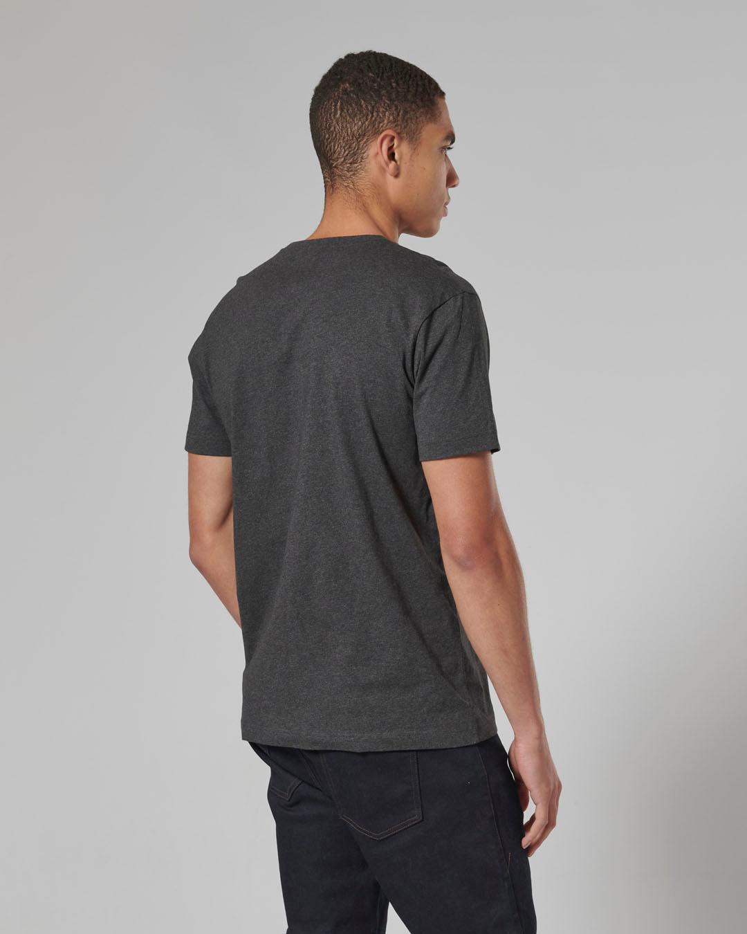 BURNHAM T-SHIRT BLACK MARL XL image 4