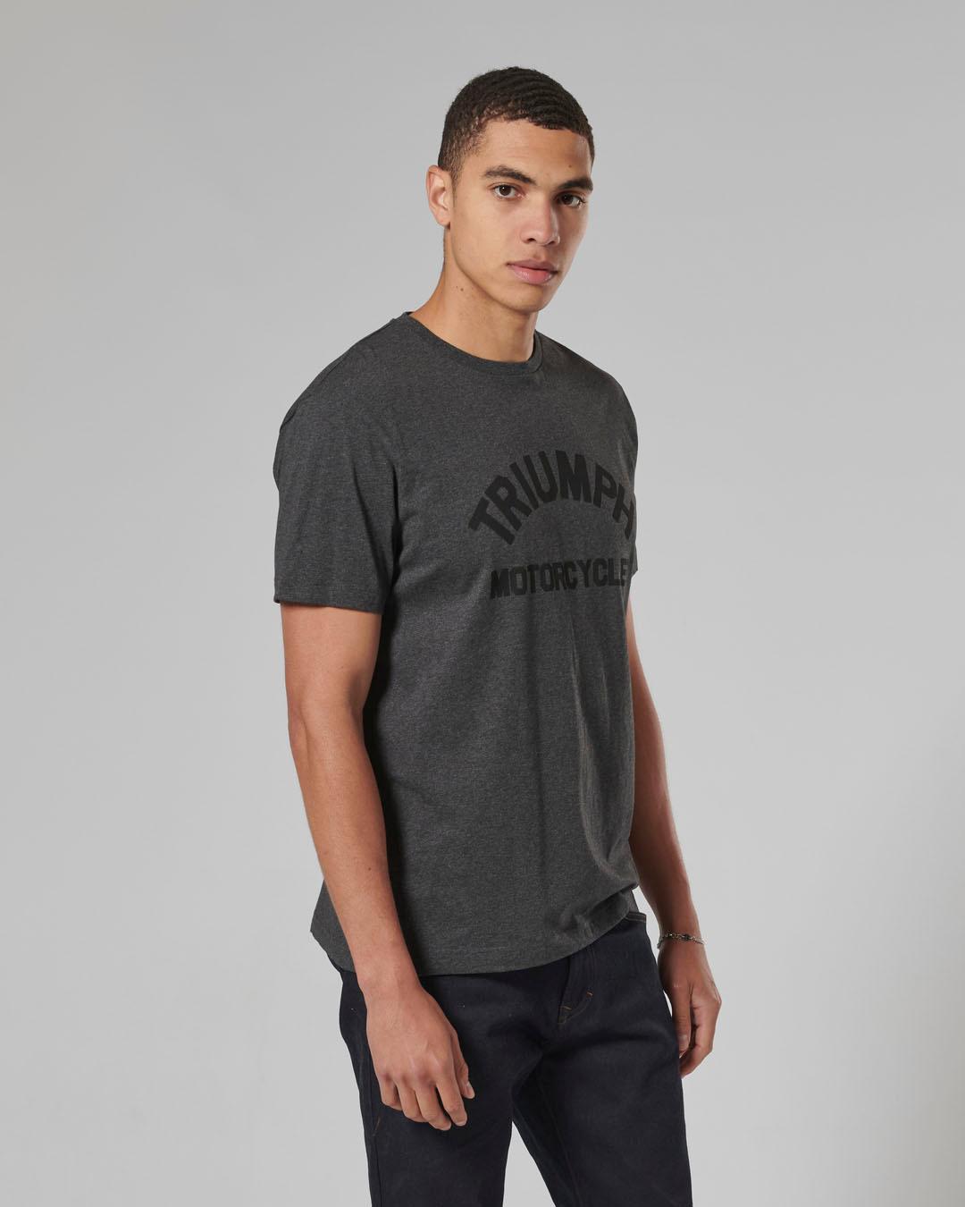 BURNHAM T-SHIRT BLACK MARL XS image 6