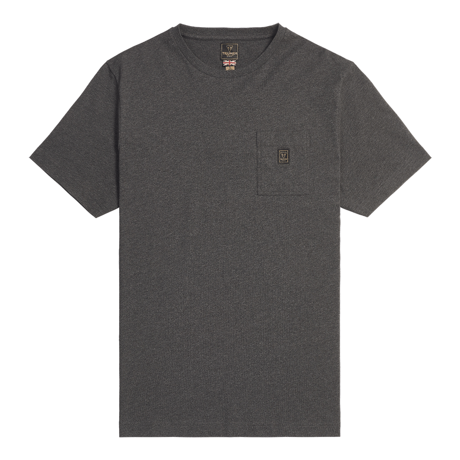DITCHLING T-SHIRT BLACK MARL XXL image 2