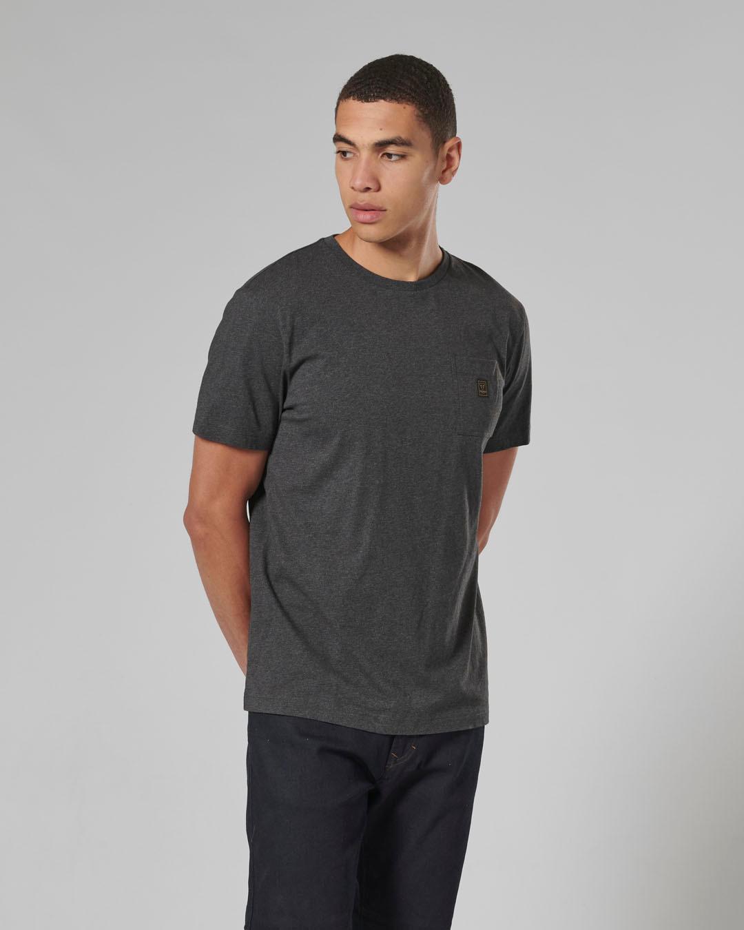 DITCHLING T-SHIRT BLACK MARL XXL image 5