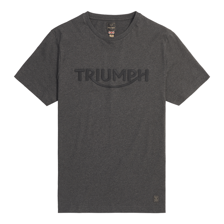 BAMBURGH T-SHIRT BLACK MARL L image 1