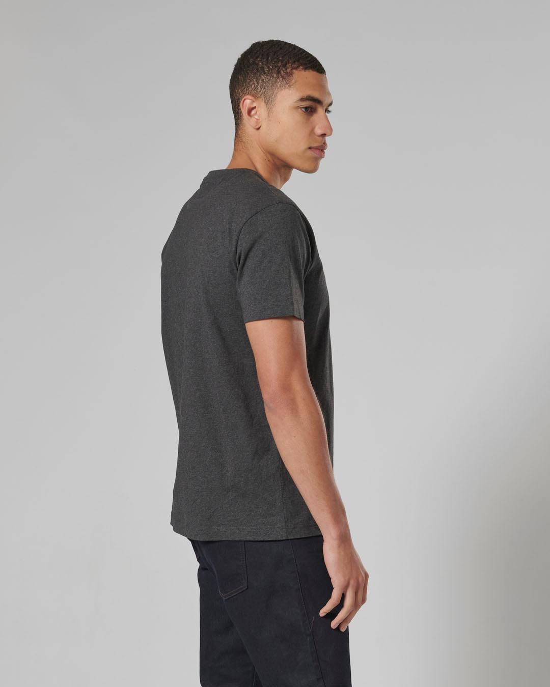 BAMBURGH T-SHIRT BLACK MARL M image 7