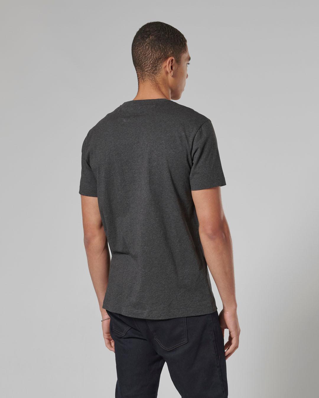 BAMBURGH T-SHIRT BLACK MARL XL image 6