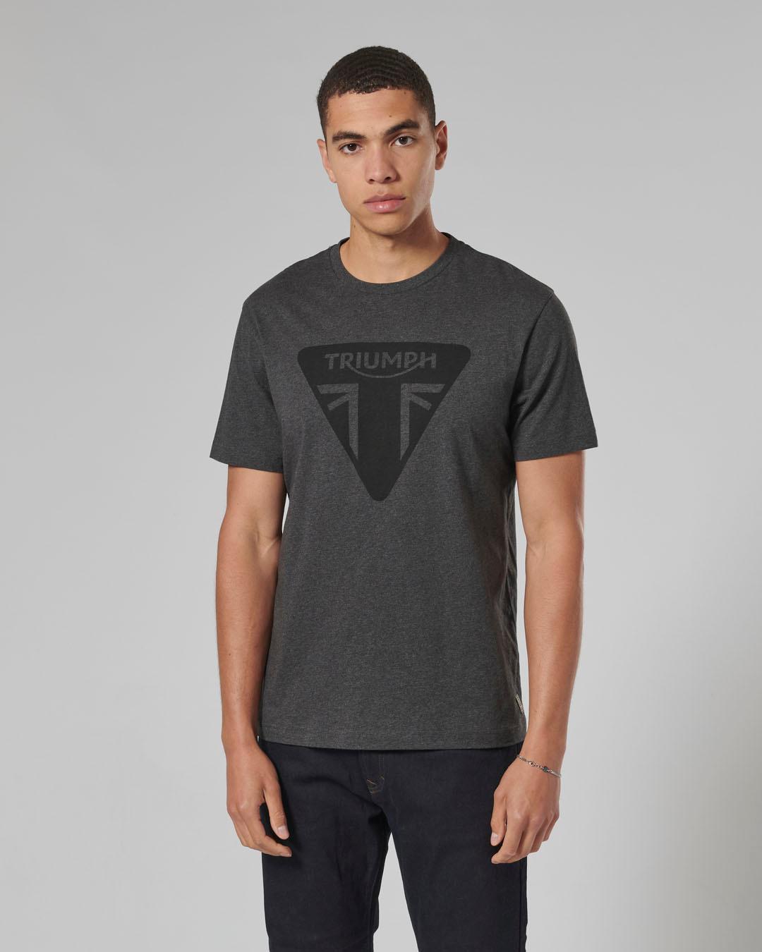 HELSTON T-SHIRT BLACK MARL XS image 8