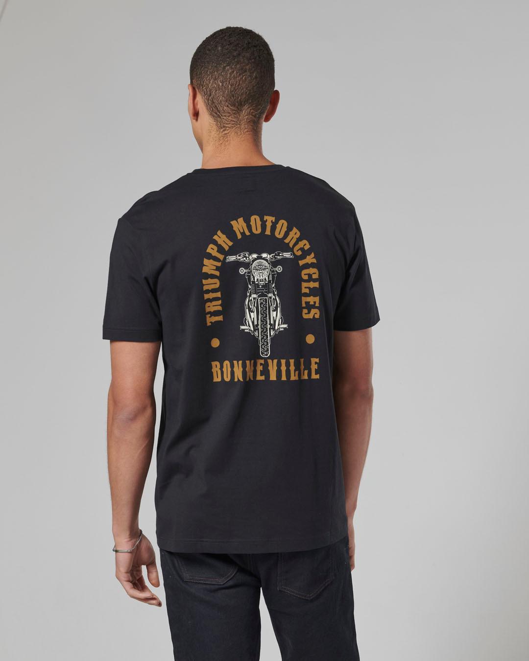 BONNEVILLE T120 T-SHIRT BLACK XL image 7