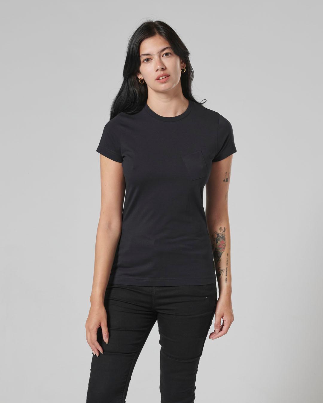 LADIES BONNEVILLE T120 T-SHIRT BLACK L image 6