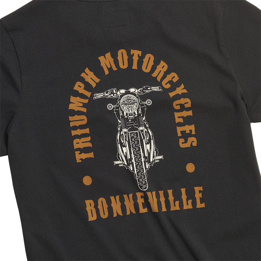 LADIES BONNEVILLE T120 T-SHIRT BLACK L image 5