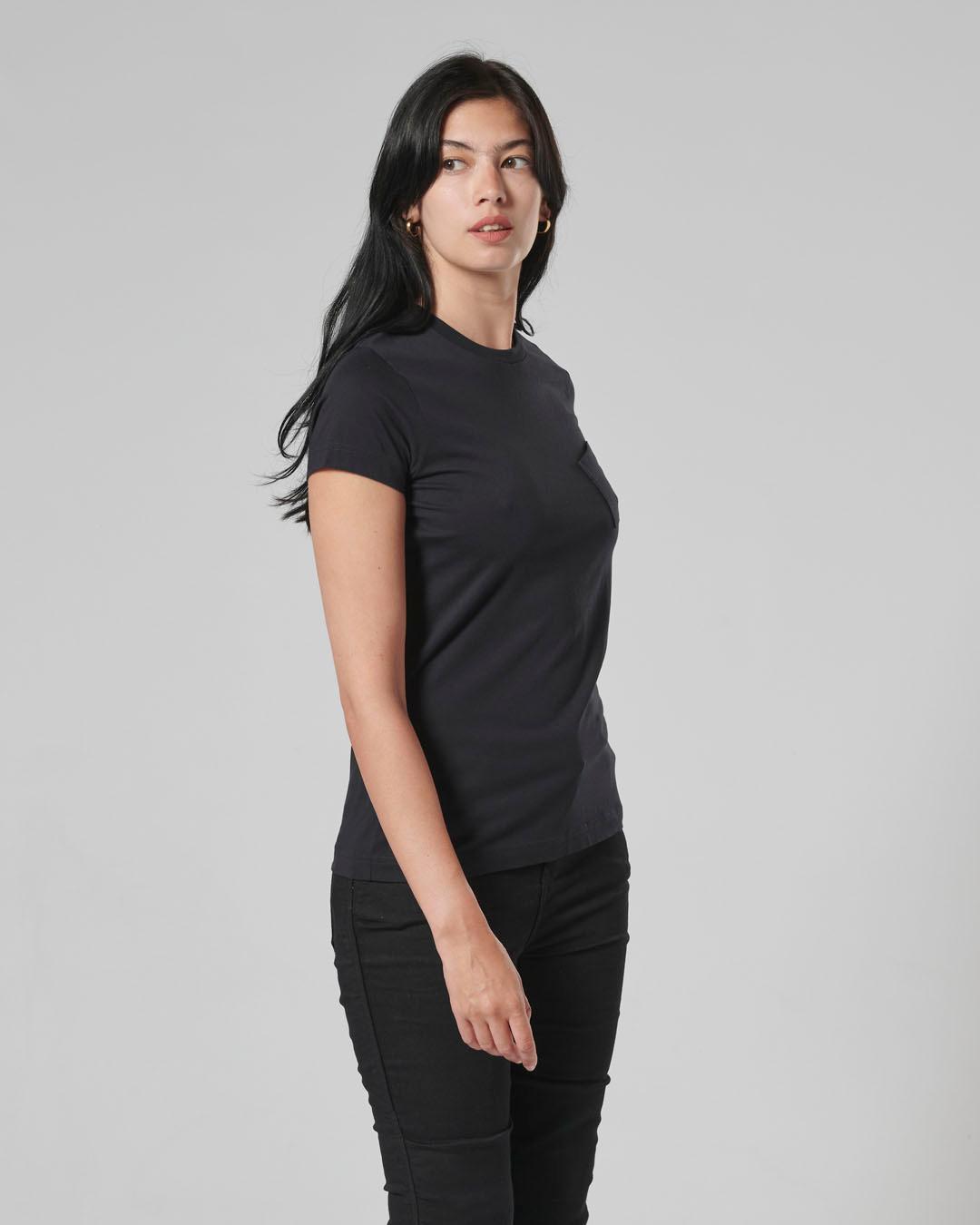 LADIES BONNEVILLE T120 T-SHIRT BLACK XXS image 8