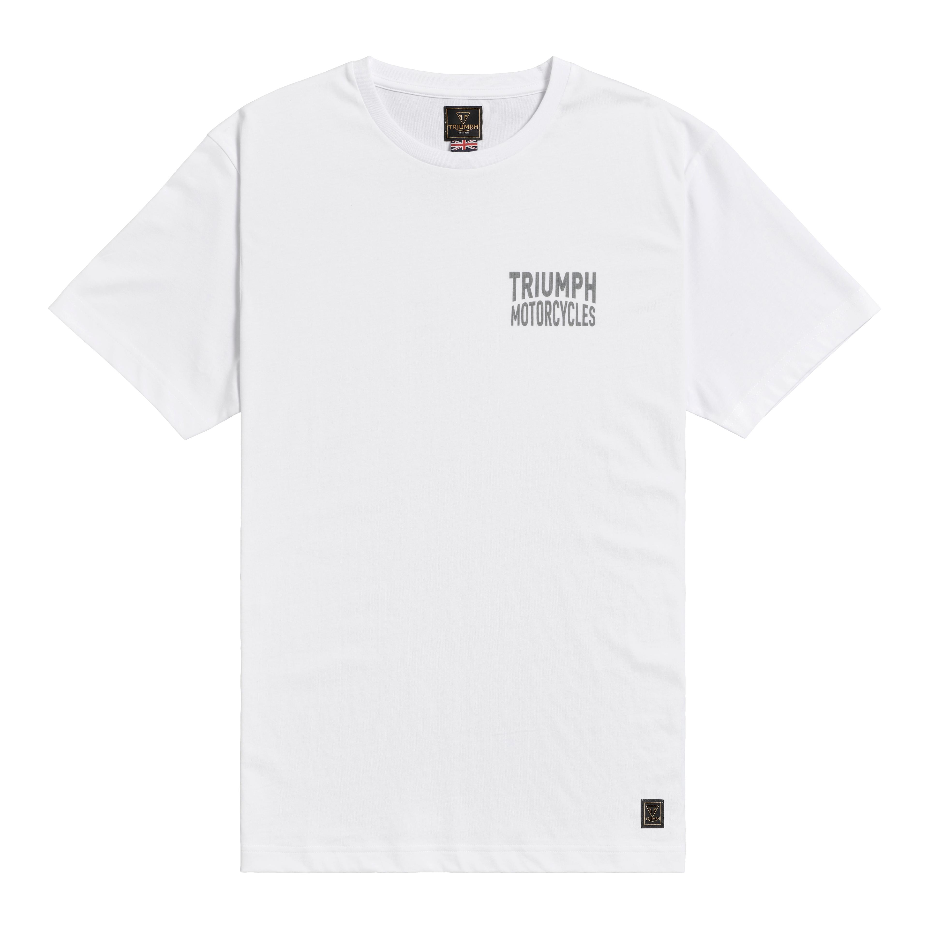 PISTON RICH T-SHIRT WHITE / GREY M image 1