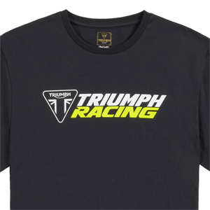 RACING TEE BLACK / YELLOW L image 5