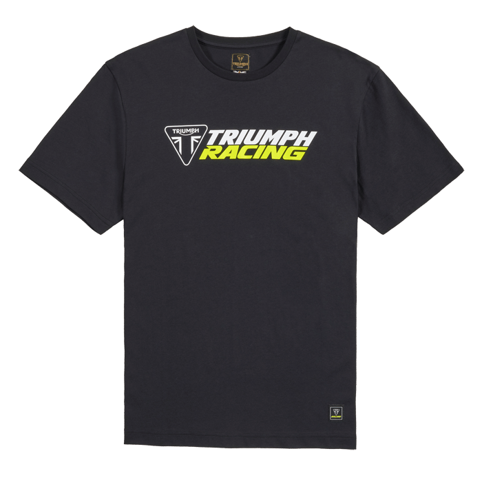 RACING TEE BLACK / YELLOW L image 10