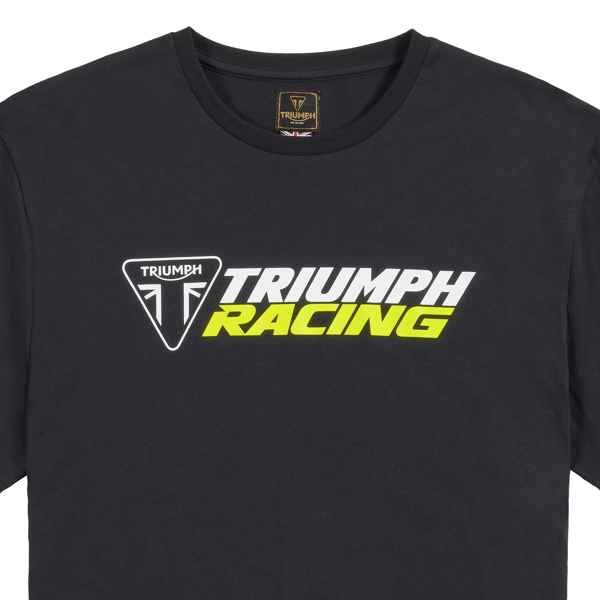 RACING TEE BLACK / YELLOW XL image 6