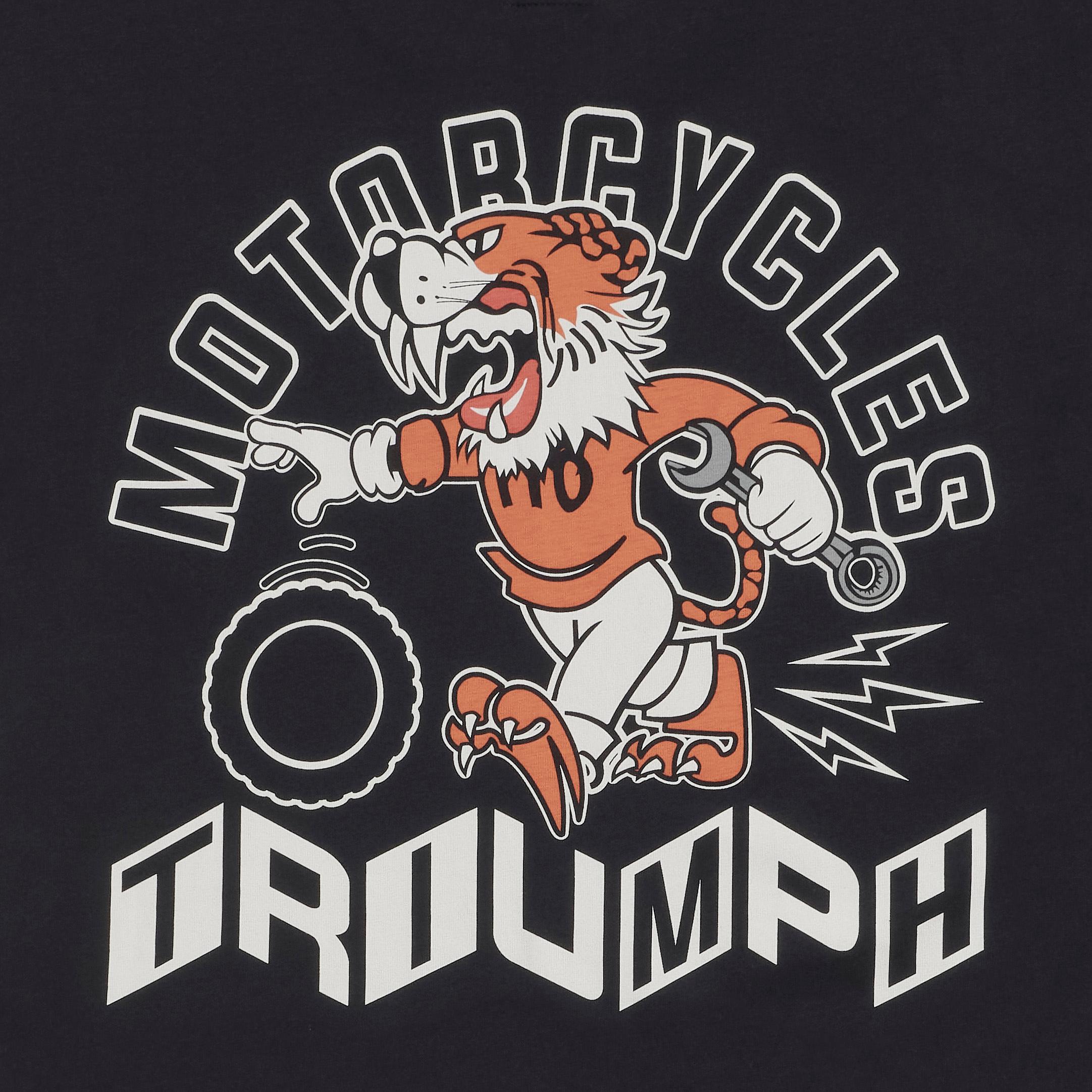 PIT STOP T-SHIRT BLACK XS image 1