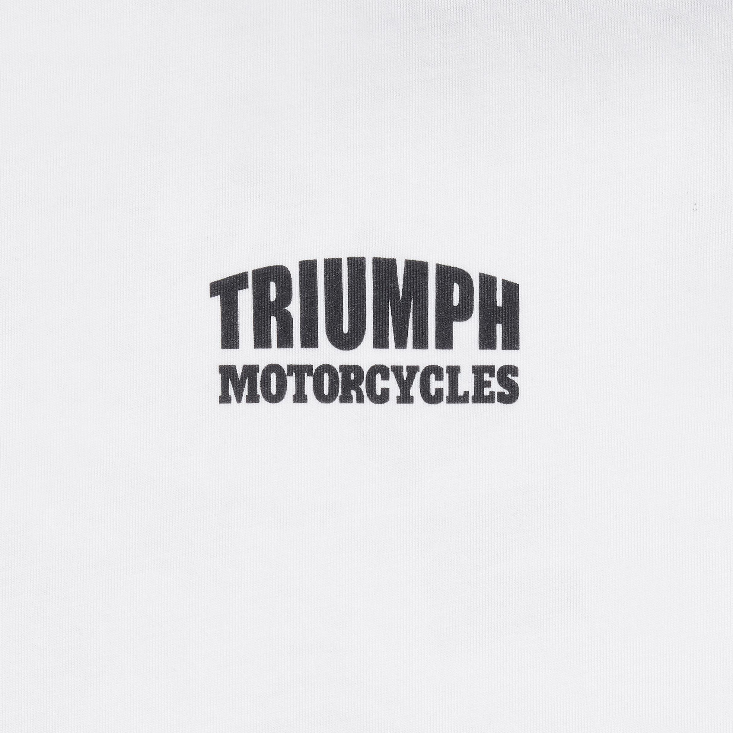 PIT STOP T-SHIRT WHITE M image 1