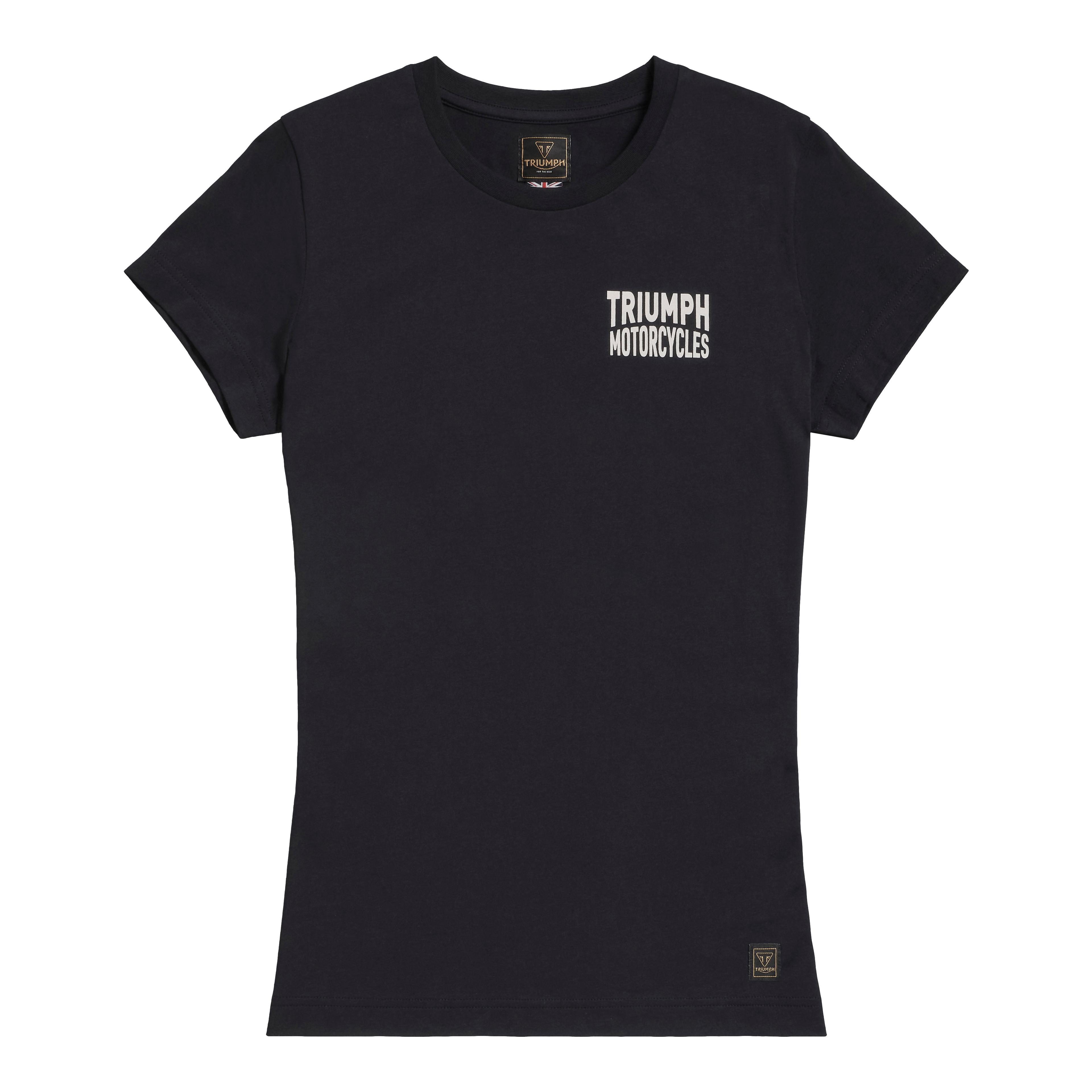 LADIES PISTON RICH T-SHIRT BLACK XXS image 2